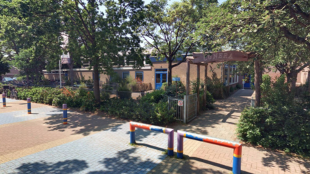 verouderde schoolgebouw basisschool Cunera Vondelstraat