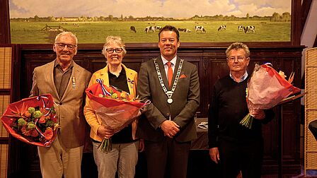 Lintjesregen 2026 in Akersloot, fotograaf Luc Karsten